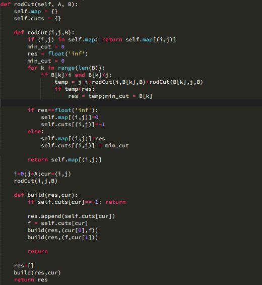 Most Elegant Python Solution-Top Down+Memoization - Rod Cutting ...